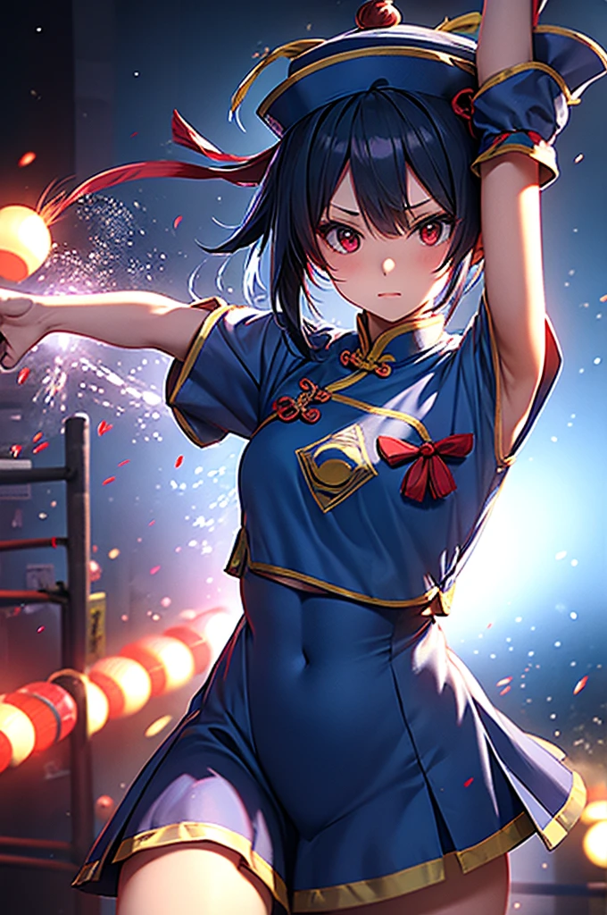 Anime Girl,Jiangshi,Groin,Armpit,Boxing,martial arts