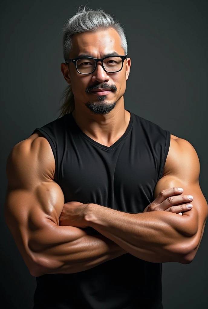 1man,<lora:dufu_v1_128_base:0.55>,bodybuilder,