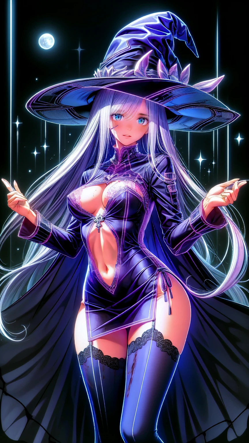 ,Multiple girls,Frolicking Girl,  multiple women  ,Tea Party,Crazy Smile,  looks up,Face shot,Scythe Face,Girl Monster  ,   slave,beautiful, Detailed portrait,  Kind Face ,   sharp eye,   sharp fangs,   pale skin, Thick Chain, Dark Background,   movie lights, Dramatic Shadows, gothic,   Gloomy Atmosphere  , Dark fantasy,   one girl, ,   please open your mouth wide ,   open your mouth and bare your teeth,Sharp teeth like a beast, Wide lips, Very big mouth,   red cheeks  , ,(  Blood Splatter  :1.3),Scary face, Laughter　Witch design, Twisted Smile、Bloody、  blood is flowing from the head  ,、  Blood Splatter  、,(  Blood Splatter  :1.3),Crossbones,   skull bones,　, Horror Style, (( fantasy witch costume  )), ((White hair fluttering)), ,(  Blood Splatter  :1.3),Female Curves,  Big Breasts , thick thighs,   Sexy Flat Stomach  ,     perfect hands , Perfect anime face, ((Dark Tadres)),   standing, ((wicked smile)), ,(  Blood Splatter  :1.3),Victorian city, Gas lamp  , Steam circulation, Moonlight Illumination, night lighting, A sky filled with stars and galaxies,disaster々New Devil Horns,,(  Blood Splatter  :1.3),アニメゾンビWitch design, Twisted Smile、Bloody、  blood is flowing from the head  ,、  Blood Splatter  、,(  Blood Splatter  :1.3),Crossbones,   skull bones,
