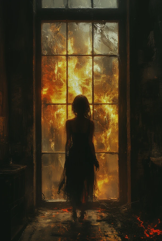 Dark Ambient. And under the window, barely breathing, The poor artist is standing. relief, oil painting, red-yellow drops, thin flowing lines, wax, long strokes, light delicate shadows, + 36.5 mm f0 cinematic quality, + style by Jeremy Mann, Peter Elson, Alex Maleev, Ryohei Hase, Raphael Sanzio, Pino Daeni, Charlie Bowater, Albert Joseph Peno, Ray Caesar, Giger, Jay Fu, Gustave Dore, Stephen Gammell, masterpiece of artistic portrait, multi-layered sheets, techniques used: lithography, chiaroscuro, atmospheric perspective, unreal engine, Greg Rutkowski, Leusch, Rads, Beeple, Makoto Shinkai and Lois van Baerle, Ilya Kuvshinov, Rossdros, Tom Bagshaw, Alphonse Mucha, global coverage, detailed and complex environments...biopunk style, doll face, intricate fine line art, complex, 8k, ultra detail, artstation trends, sharp focus, studio photography, intricate detail, high detail, Greg Rutkowski