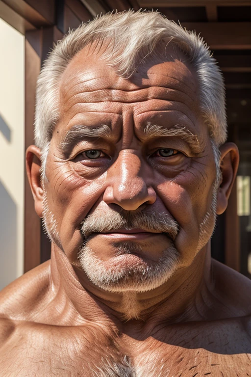 Ultra Realistic Old Man