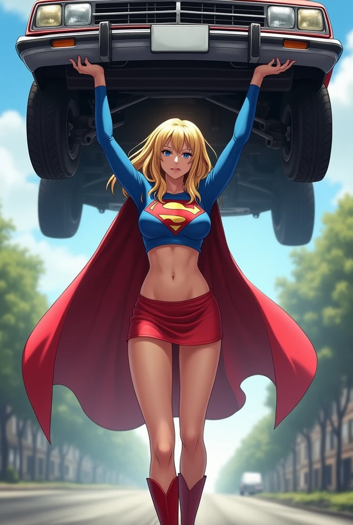 (((SUPERHEROINE SUPERGIRL roupas rasgadas, roupas esfarrapadas,esta vestindo lingerie rendada, calcinha rendada, She is barefoot))), (((She is handcuffed in the seat of the police car, arrested))), ((Ela foi estuprada)), (SUPERGIRL is sitting, pernas abertas, pra cima), (Ela is crying a lot, ela tem cabelo LOIRO, ela tem cabelo longo)), ((Ela wears a thick metal necklace around her neck.)), (obra-prima, melhor qualidade) 1.5, 1 garota, sozinho, (sensual, mulher bonita, rosto perfeito, olhos perfeitos), corpo inteiro, tears running down your face)), ((SUPERGIRL em cativeiro, arms tied behind the back, Shibari, Hands tied behind the back,painful restraint by ropes)