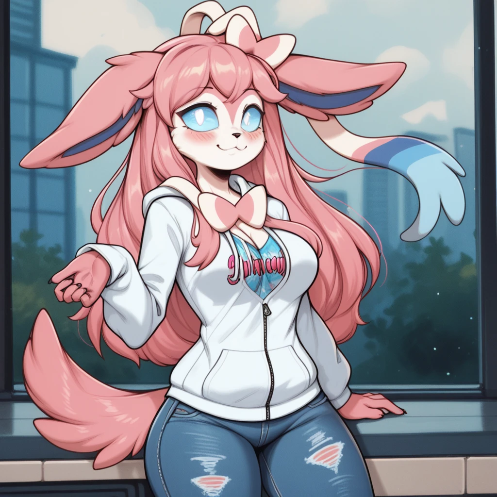 Zootopia, bunny, fluffy girl, adult girl, solo, 1girl, long cute bunny ears, fangs, claws, furry girl, female, wearing thick frilly nursery themed cloth diaper, baby diapers, with a cute backpack and diaper bag, slight diaper bulge, pink skirt, blue dragon eyes, brown with soft blue highlights hair, bunny tail, smile, smiling, embarrassed, has a big pretty bow in her hair, has animal paws for hands and feet, on her hands and knees, 1girl, best quality, outdoors, high definition, cute, long hair, space eye, glow eye, femboy, neon city, snowfall, midnight, deep blue hoodie, cute, collar, god, fur body, character, masterpiece, fluffy tail, current, shy, NFSW, Highest Quality, 8k, R-18, full HD, winter, OC, leather straps, leather cuffs, buckles, locks, crotch bulge, skin tight baby romper,