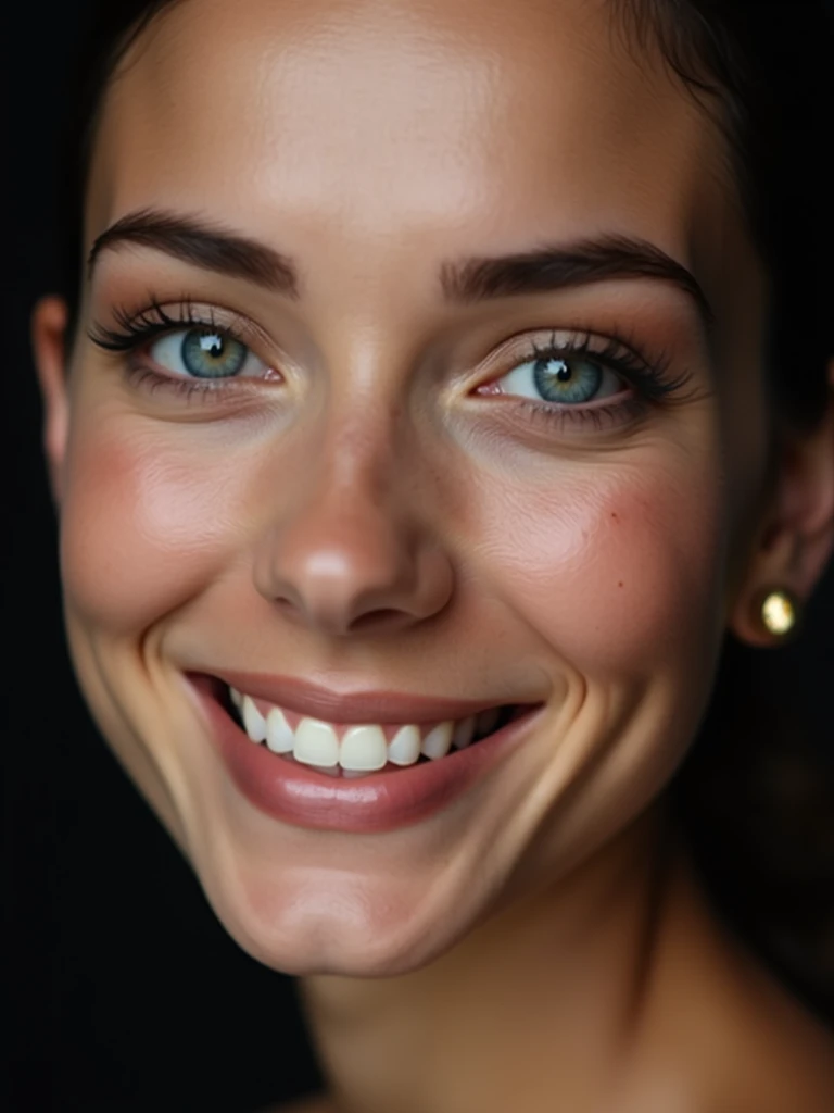 a naturally beautiful woman, perfect winter night, [candid:0.5, amateur:0.5], 8K, RAW, UHD, perfect face, stunning clear eyes, [perfect smile], (((close up)))