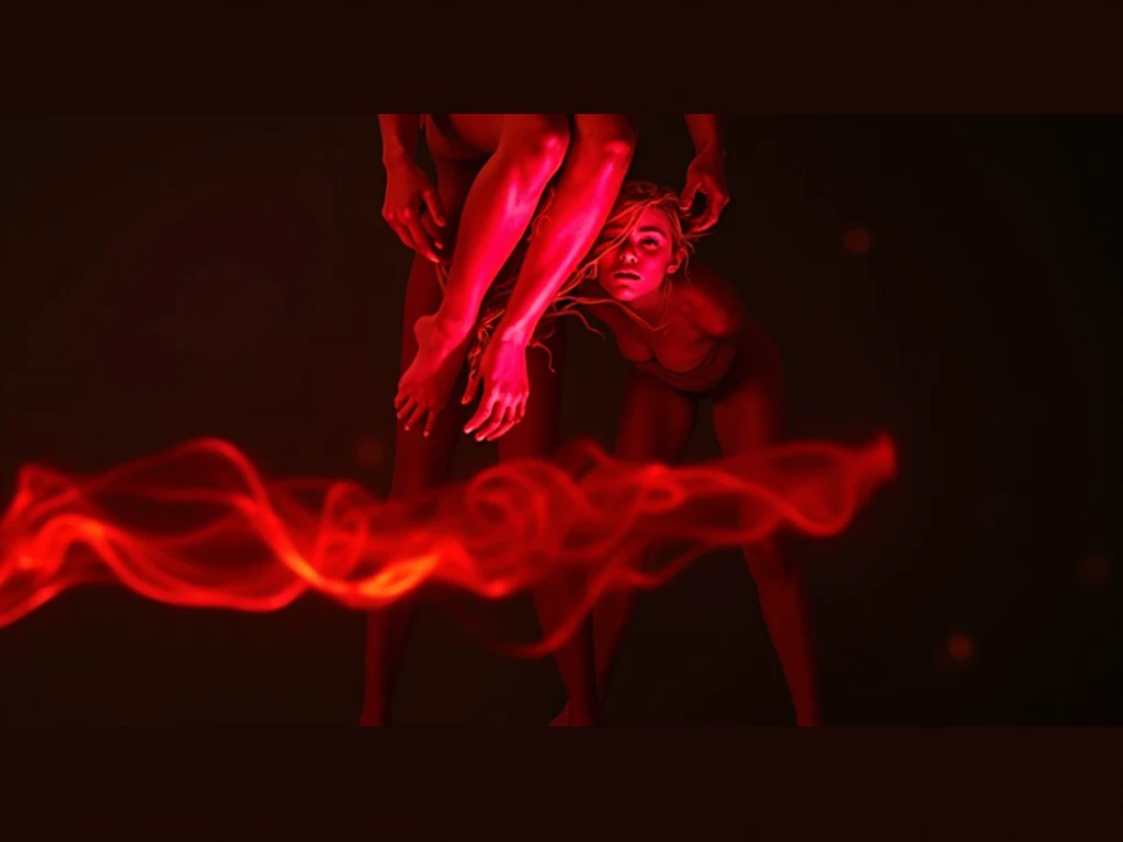 jennette mccurdy,2girls,(((girls 8 yr))),full body,sexy girls in red lingerie and lace stockings,,touching body