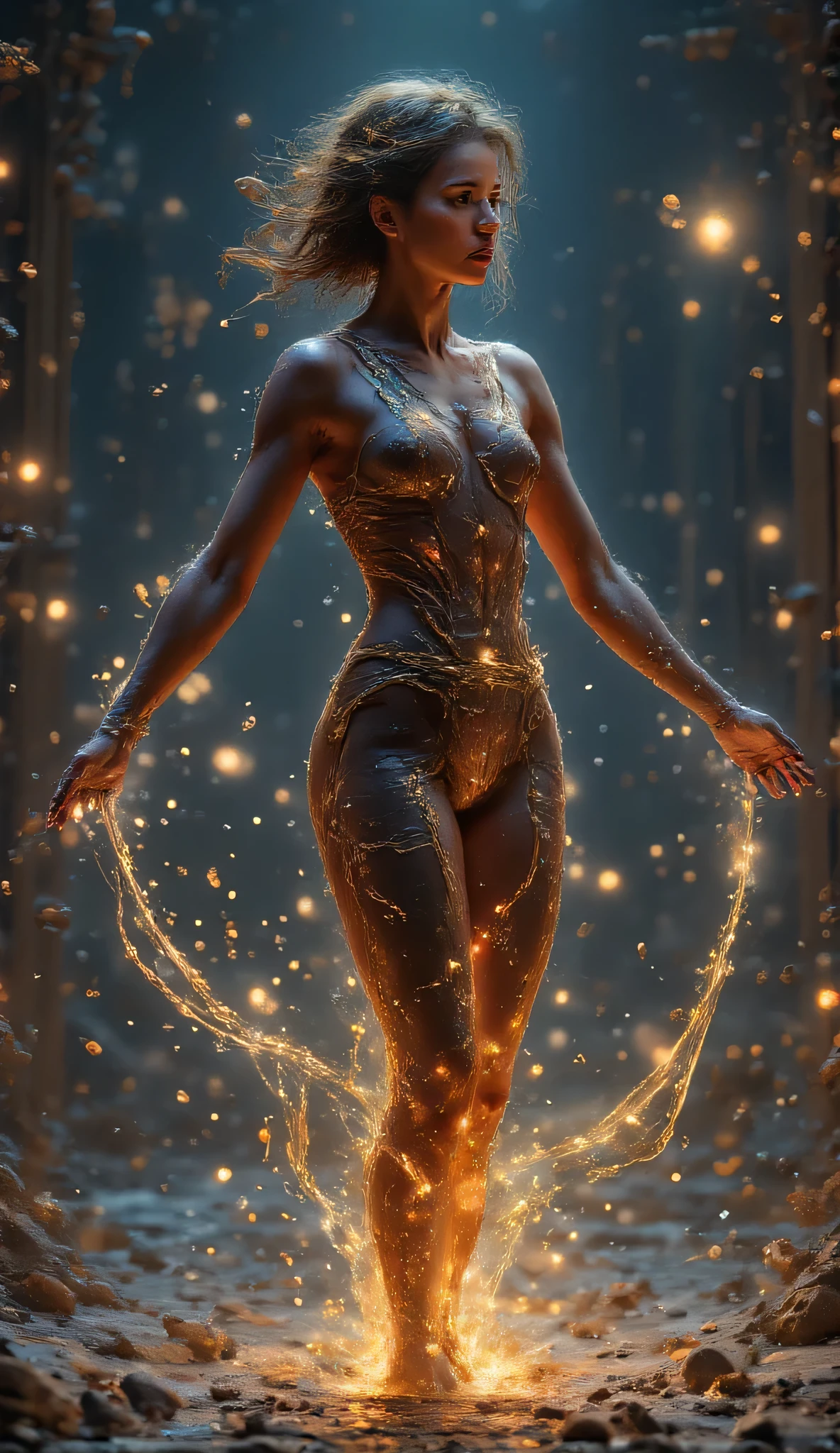 hyper-realistic photograph, woman, stunning, elegant, shot on a Sony A7III