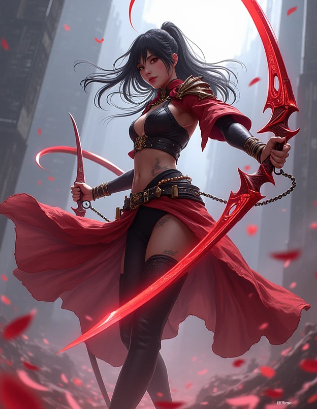 Kagura de mobile Legends, epic manga style