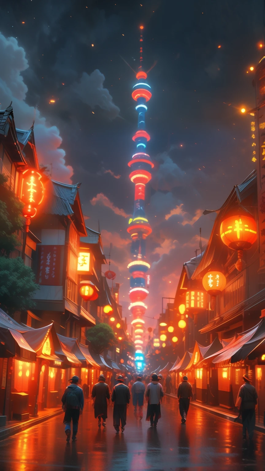 pokemon japanese terastal festival,4k high quality,   
