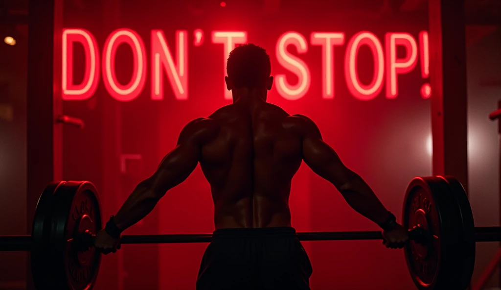 Motivational pic,gym, best quality, dark, 
Dark, night,red light