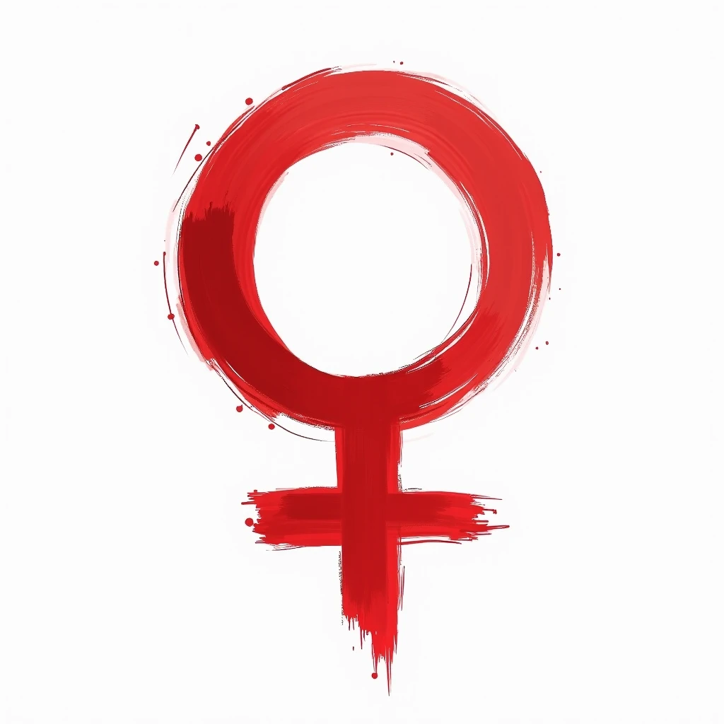 make a logo that contains the following topics: gender and wage equity among women; and with the sign of (=) shining through in the logo