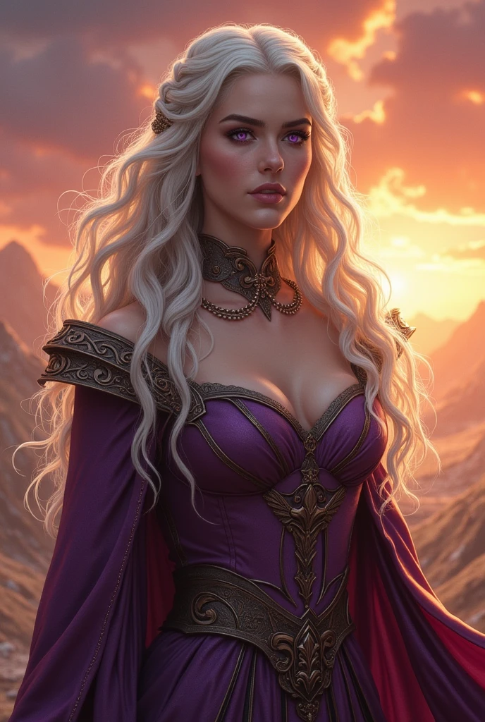 cinematic lighting,
Queen Marika, Intricate details, elegant,bracelet, blonde hair, black dress, long single braid, ring, circlet, necklace, armlet, looking at viewer,strong jaw line, determined,
outdoors,giant trees, castle, evening, sun set, nebulae, purple sky,
(depth of field)
<lora:Queen Marika-v1.2.1-lc:0.7>