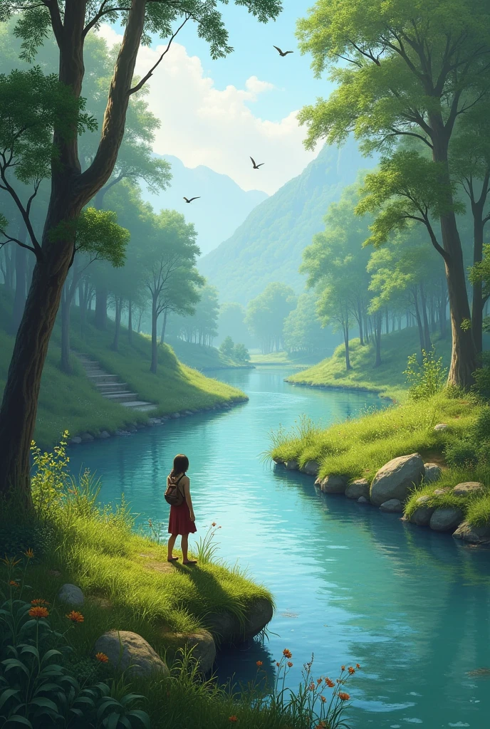 Eden River - SeaArt AI