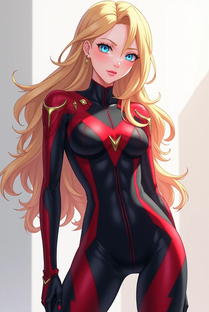 alyonushka, 1lady, solo, long hair, blue eyes, blonde hair, red headband, parody, blush stickers, freckles, <lora:alyonushkNEW:0.65>