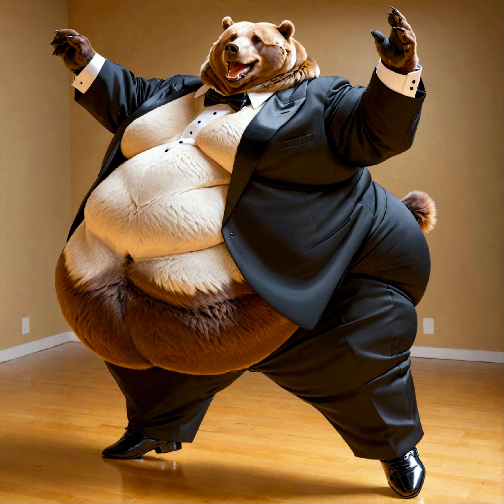 (best quality,4k,8k,highres,masterpiece:1.2),realistic, furry, strong, exposed, fat, chubby, man