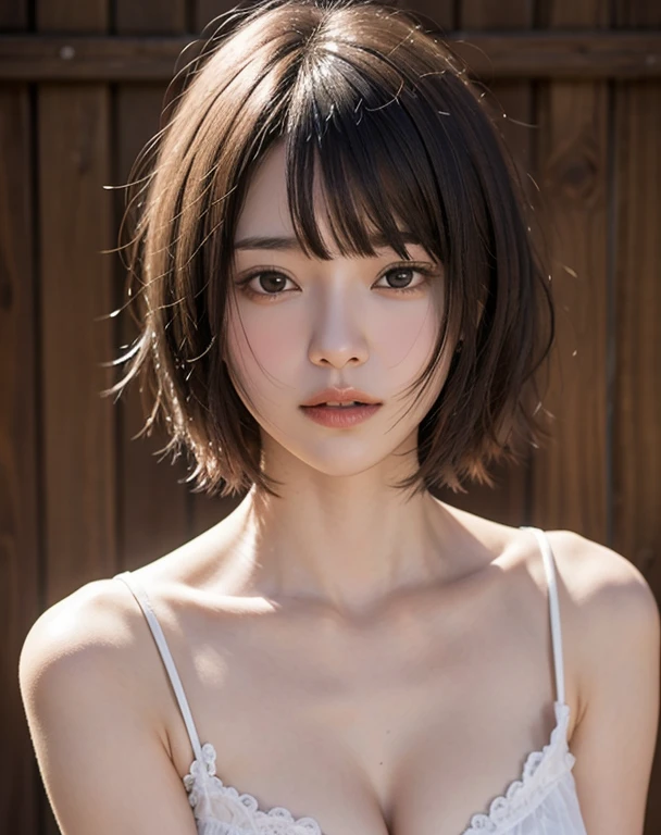 short cut hair,beautiful,K-POP idol,japanese idol,japanese actress,High resolution,beautiful skin,8K,RAW photo,highest quality,masterpiece,realistic,photo-realistic,clear,professional lighting,beautiful顔,highest quality,超High resolution,whole body,sexy,beautiful feet,beautiful歯列, beautiful唇,smile,cake,cookies,chocolate,sexyな下着,eat,５real finger