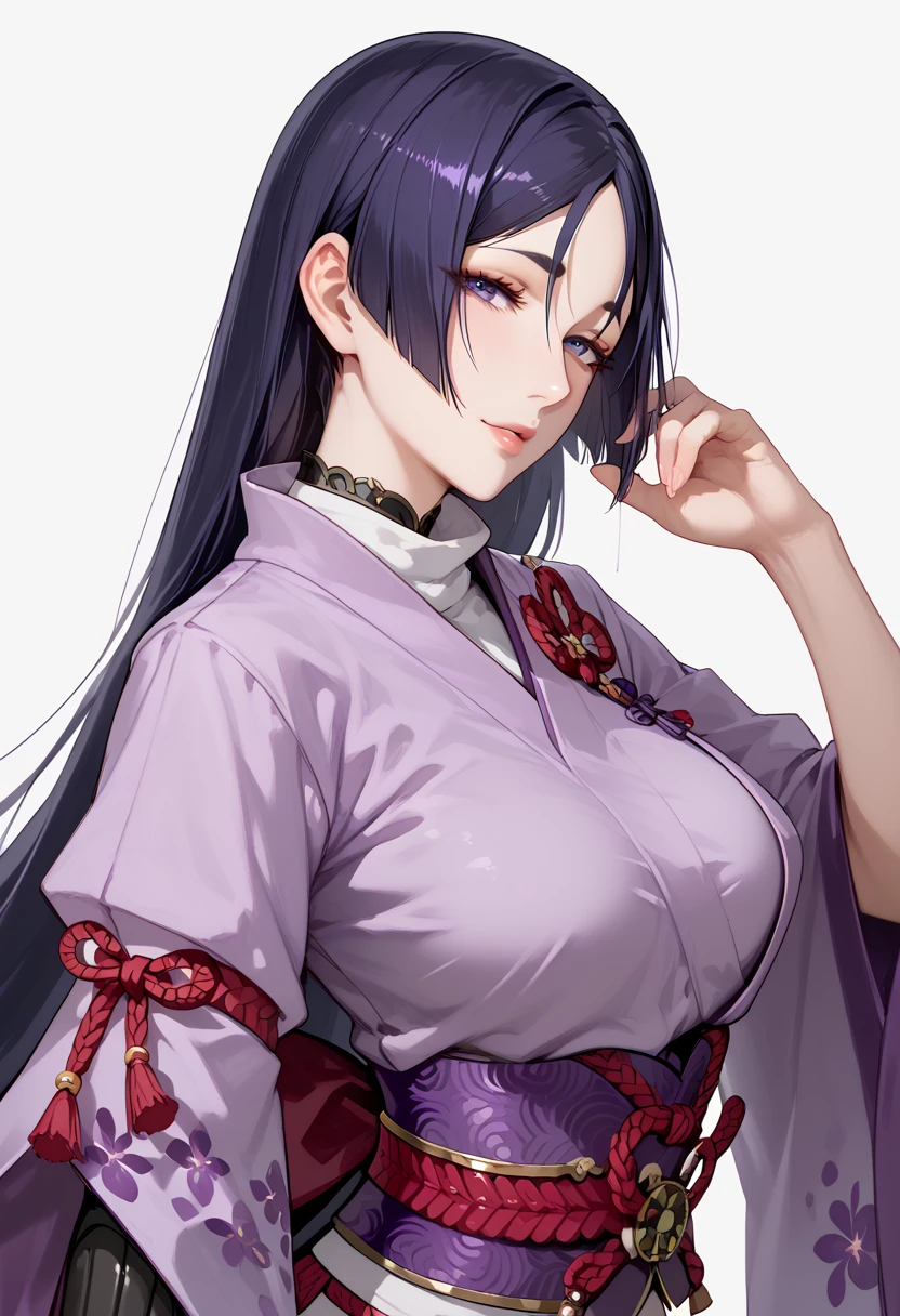 Sexy raikou,purple samurai ,clothes