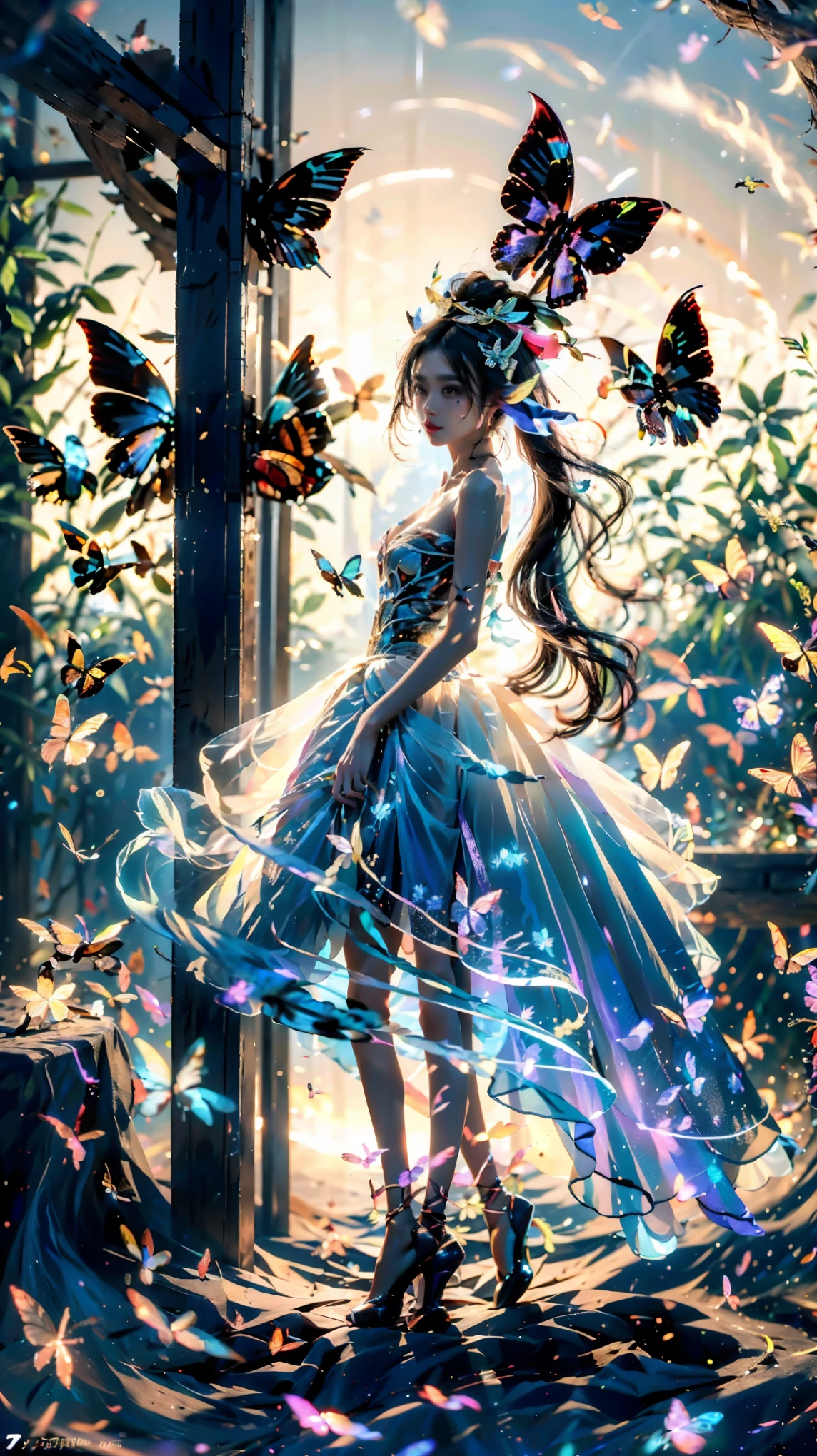 creates an epic picture ,超大广horn、Ultra deep depth of field ,Super focal length 、Super-sharp 、Super complex、 Super Detailed 、 super realistic 、 colorful、 supernaturalism , used an all-round three-dimensional moving camera ,多horn度拍摄, graphics to divide the scene and dynamically distribute the material 。 The Three Realms of the Multiverse(Elite Club 、The stars gathered :2),(组群超过9位女皇horn色:2)Passionately interpret :(A seamless embedded cybermecha centaur with a perfect integration,Centaur,Centaur:1.8)、( Phoenix Empress 、 Mini Fairy Fairy Imperial Wind 、 Princess Sphinx Princess Bathing Sand 、 Princess Sphinx Cat Bathing 、 Sky Demon Dragon Queen Tengyun Driving Fog 、 Fiery Fire Queen 、 The charming Conjuring Queen Tifflin ),每位horn色具有独特的外观特征、 magical ability 、Stance and Movement , Special Organs 、Artifact Equipment、Special scenes and natural phenomena,Clearly layered,Lively action,Creative Layout ,( combines various styles and high quality fabrics :2), Dragon Queen Blue Purple Tights , Exquisite Combination Scenes , super sexy 、 Super Curve 。 Inclusive Display , details are true ,Super intricate details, ultimate clarity , Ultra high quality output , makeup fine-tuning to make facial features 、 asymmetrical appearance , neoclassical Chinese and Western style (Dress、Casual Clothes、Warframe、 cyberpunk、Wedding Dress), Advanced Brush Tool , Combining Mythical Legends and Monster Characteristics (horn、tail、Tentacles、Wings、Feather、scale、nail、hoof、Anti-Joint 、Arthropod、fur、Chitin 、Pattern、Tattoo、, ornate decorations, etc. :2), Physiological Perfection、 standard medical beauty 、 Biological Adjustment , Super Giant Teardrop Papaya Big Chest 、Round and straight、Enchanting and sexy、Low body fat percentage ,The infinitely changing miracle magic decoration ( invisible coding :2), The Sphinx Cat Princess of the Desert 。Perfect childlike look,Perfect muscle lines, Narrowed Ribs 、Smooth shoulder blades、纤瘦腰腹与 Super Giant Teardrop Papaya Big Chest 形成强烈反差,Long body 、Beautiful curves、 Proud Business Line , Special Moves : Side knee bends、 Straightens waist and raises head、 Bunny jumps with hands behind back、 Lifts head on the ground、Side bends, Frequent interaction ,Lively action, Jade horizontal chest 。City mountains glow,Vegetation is abundant, Neon Symbols Float , Blurred Outer Space Supergiant Constructor Park logo glides through the sky 。Refer to Onlyfans 、tiktok、 Douyin and other social media materials , Using Mindjourney 、 Stable Diffusion advanced brush tool 、 Material Texture Pack、Special model library、Real Motion Capture Library。Fun,Light Code , Commercial Giant Production , Clean Picture ,True story,Vivid image, Turing Test ,Micro-expression,Grand Prize Entry,Focus on people, Highlight Moments ,Magnificent epic,Sacred,Group of people, Illusory Aura , holiday atmosphere, Fire Flash ,Colored smoke,tension,Rendering,jelly,} Lens Language ,A metaphor for concentrated computing power 、Implicit 、 Implies (Hall of Fame Characteristics、性tension::1.8)。