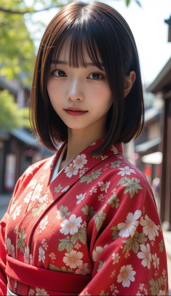 22 year old girl、((後ろ姿)) ((kimono))((Kyoto cityscape ))((knit coordination ))( sexy)(きれいなお尻)
 best quality,  anatomically correct,  high detail,  very detailed,  textured skin ,  smiles, (( sexy ass))((Short Hair))(( black hair))