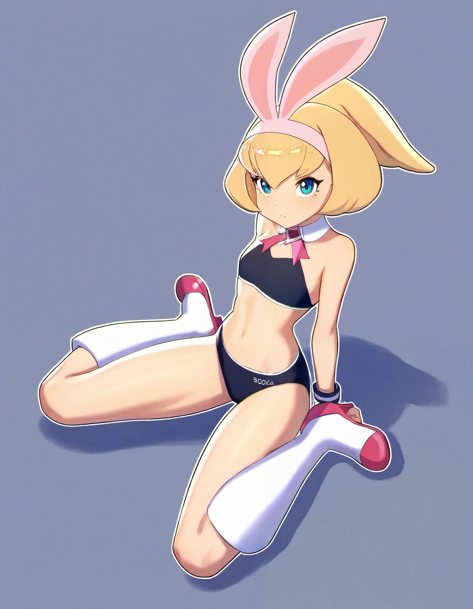 score_9, score_8, score_7, SirocStyle, 1girl, lola bunny