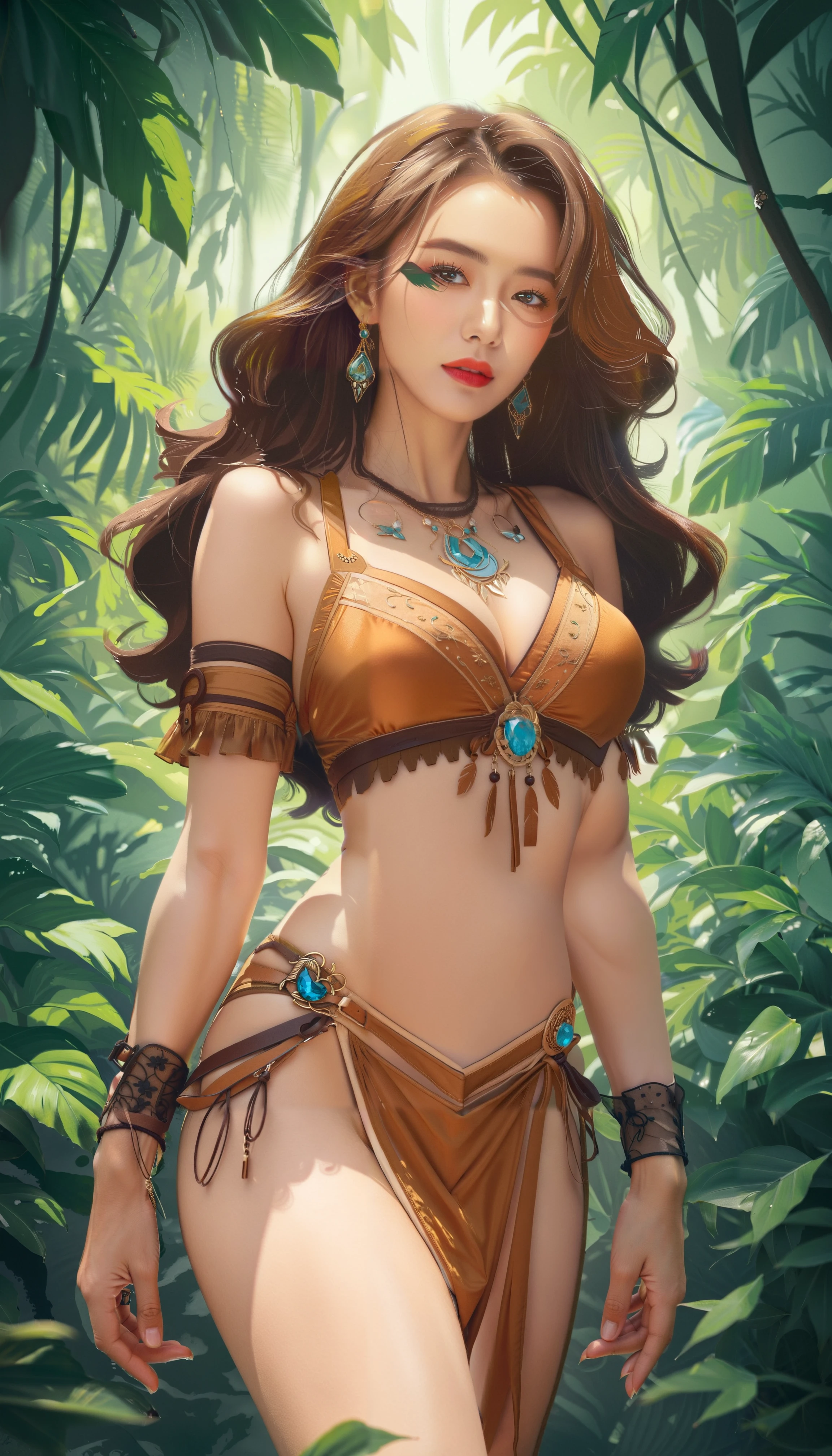 Highly detailed, High Quality, masterpiece, Yae Miko, ((big breasts)), bikini