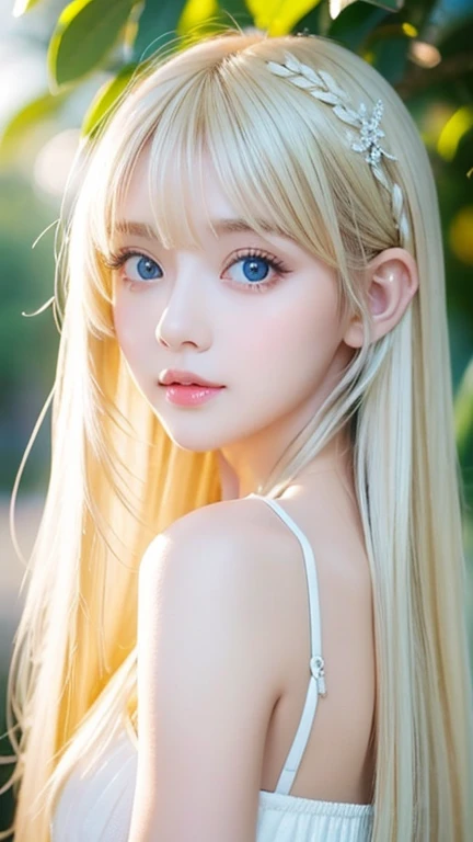  extraordinary sexy beauty、A beautiful European blonde girl out of the world、Beautiful calm and bright expression、Sexy and refreshing impression、 perfect beautiful cute innocent first time with long bangs 々Pretty Little Face 、 shiny long platinum blonde super long straight silky hair、Bangs that hang over a beautiful face 、 very cute beautiful sexy young little woman、 very perfect beautiful cute face、Hidden in those beautiful and cute eyes、 very bright very bright mint yellow big eyes 、Very beautiful bright big eyes 、Small Face Beauty、Round face、Too much hair