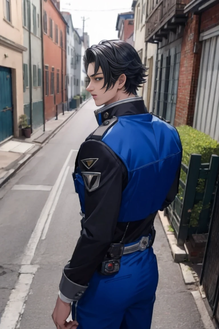 (    top quality ), (Overall view) ,Back Alley, Attractive young young man 18 years old, shiny Kamen Rider suit, 18 years old,  