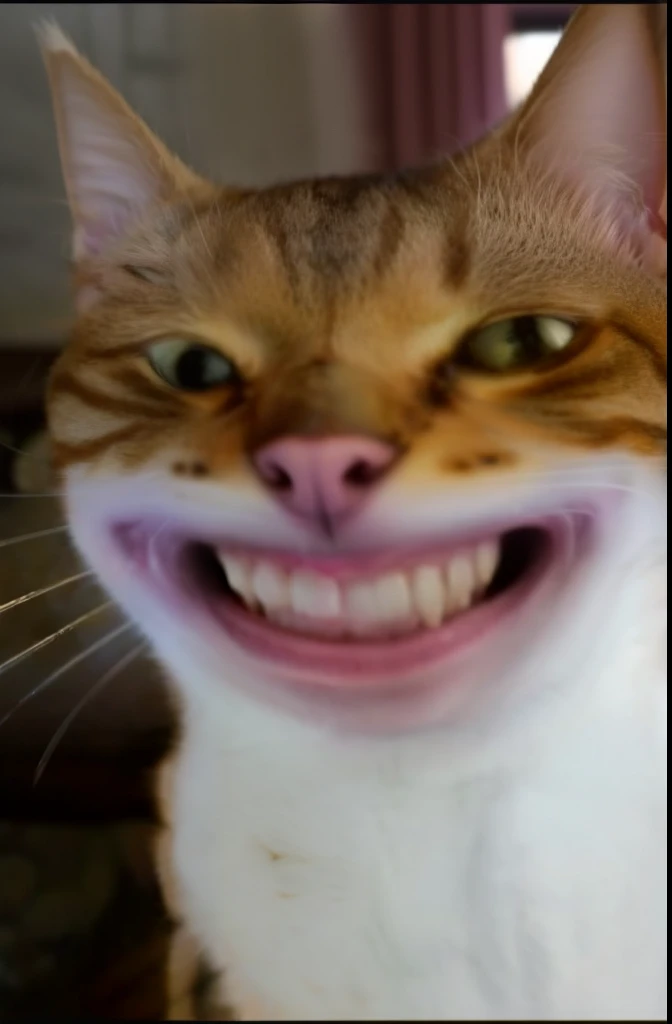 cat, laughing, ugly,