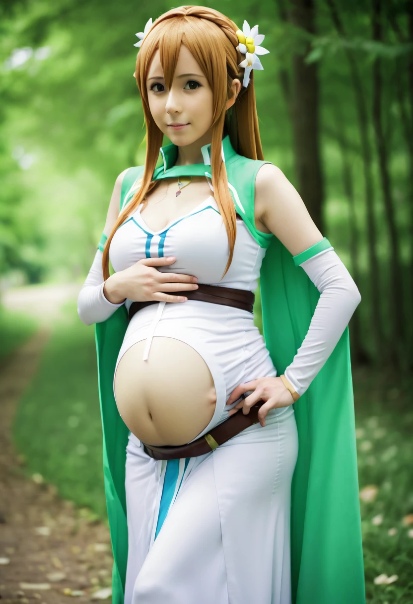  Sword Art Online,Reefa Cosplay Pregnant Woman