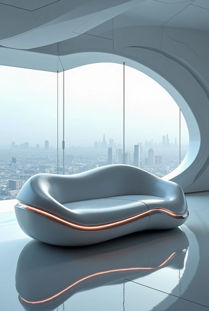 Make a futuristic couch