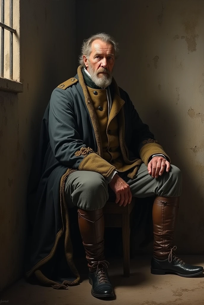 super realism，8K，Kind expression，No earrings，Finger details are real，The beard is a little longer，The hat is a little older，The character is the image of an old man in China