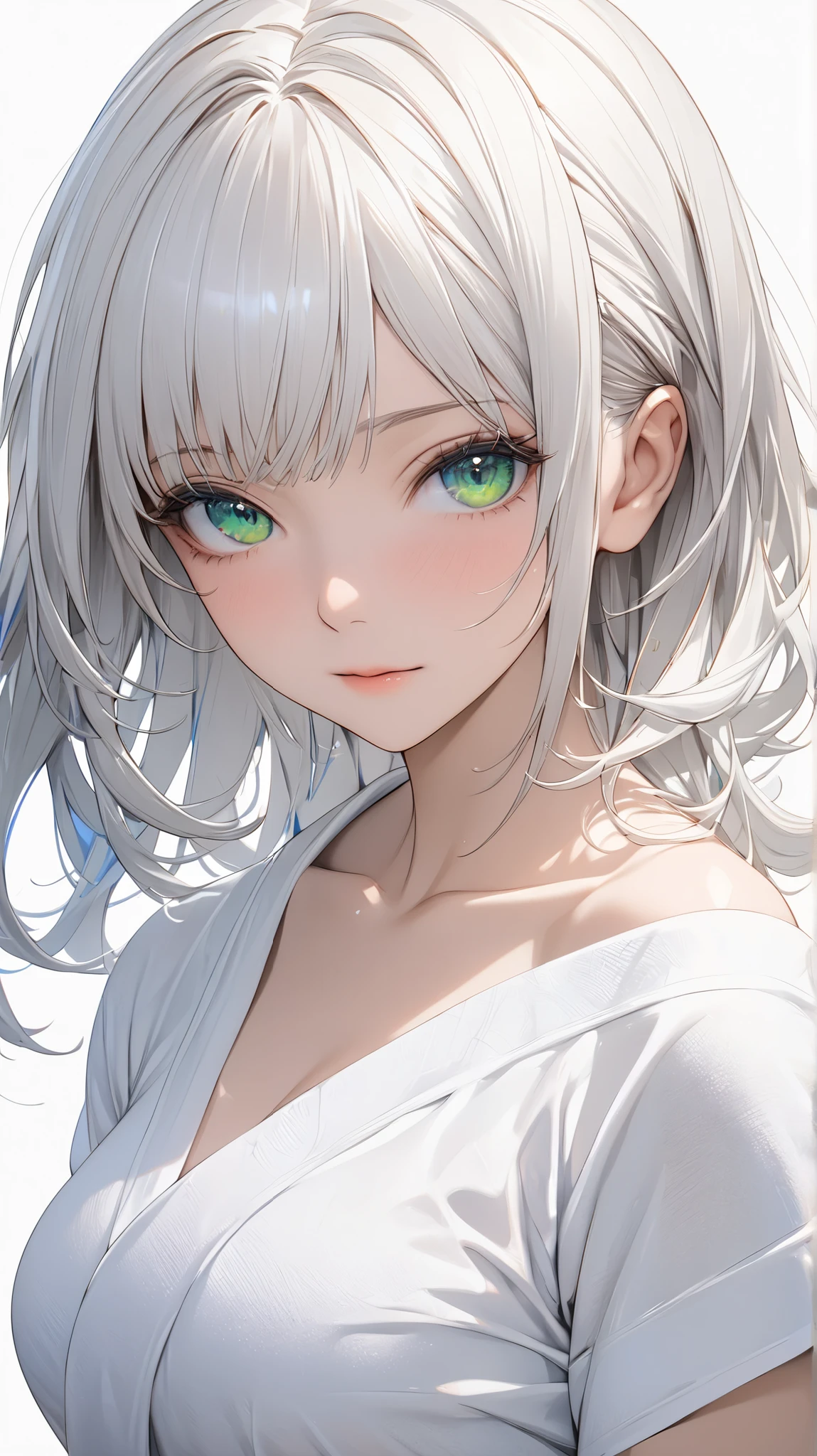 🎨model: Kigetsu - Anime / Hentai Checkpoint
🌸Prompts: (Masterpiece, high resolution, Realistic portrait:1.3), An anime woman with an ethereal presence, Depict a serene sister image, (long layered silvery white hair:1.2), Poured down her back, (Light pink lips:1.1), Gentle and calm, Bangs elegantly outline her face, (Gray pupils:1.4), Exudes a sense of intelligence, Stand in the cold wind, (Realistic portrayal:1.1), Delicate petals dance in the air, (Flower background:1.2), Add a touch of beauty and vulnerability, (Calm and rational expression:1.1), Portraying her calm nature, (Delicate and serene face:1.2), Capture her serenity, The middle shot focuses on her delicate facial features, (Hair that is slightly blown by the wind:1.1), (Background music:1.2), Evokes feelings of calm and introspection.