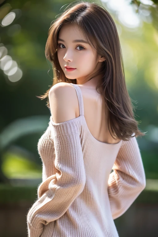 Top quality, realistic, perfect human body structure, very detailed, very delicate and beautiful, RAW photography, professional lighting, luminescence, depth of field, single focal, full body, Skinny Japanese lady, 30 year old lady, brown hair, small head, beautiful eyes, real face, realistic skin, detailed eyes, (fashionable hairstyle:1.3), sexy pose, absurderes, Incredibly Ridiculous res, Extremely fine, Blouse