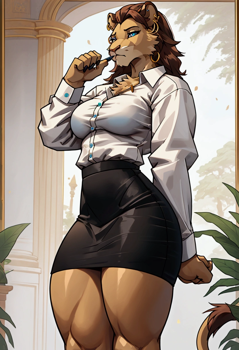 (Best quality, 8k, 32k, Masterpiece, UHD:1.2), 1girl, beautiy Japanese woman, narrow waist, grey suit, open jacket, office lady, suit, pants, from behind, office room, desk, (stick out one's buttocks:1.2), detailed face, short hair,octane render, trending on pixiv, fanbox, skeb,masterpiece, ((slendered abs:1.2)),(gigantic breasts:1.2), (full bodied), wide hips, (full lips:1.5), smooth soft skin, big dreamy eyes, beautiful intricate colored hair, anime wide eyes, soft lighting, concept art, digital painting,