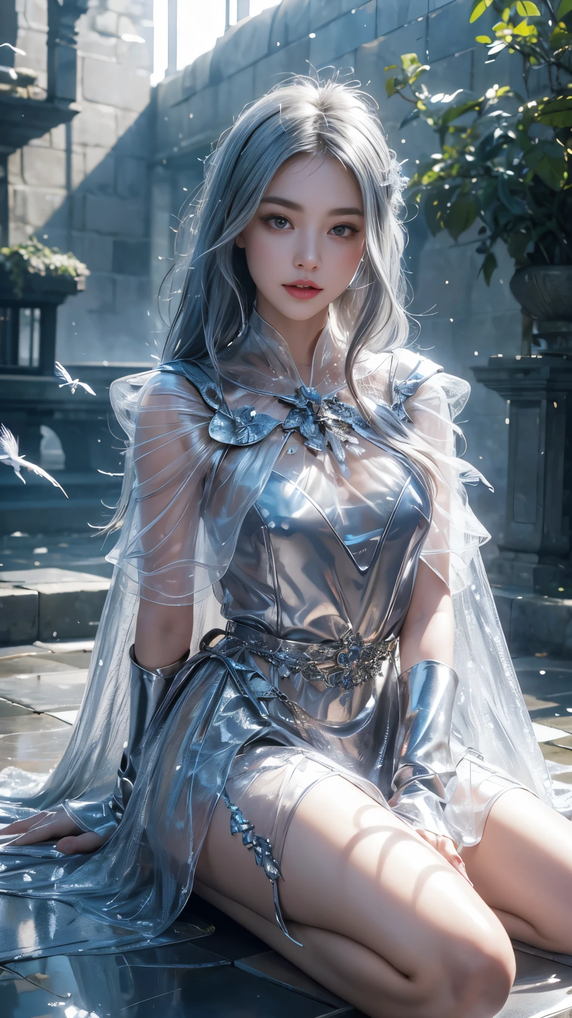Cold Queen,Picture of box full of swords, wing, succubus theme,fallen angel,Excellent,scary,secret horror,tentacle,have eyes,uncanny valley effect,little beast blood moon,skull skeleton,vampire,Hellfire,Demon Queen,Gorgeous crystal dress,queen decoration,crystal Light