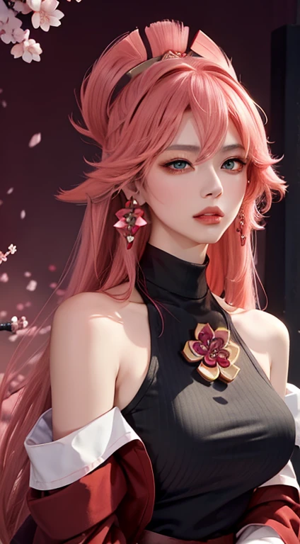 A girl with big breasts，ssmile，Be red in the face，Two-dimensional，nakeness