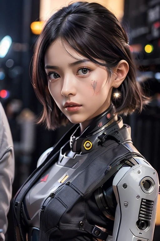 ((super-real photography: 1.5)), (photo realistic: 1.3), 
BREAK
A Japanese girl, ((A young girl robot: 1.5)), 
BREAK
((beautiful face: 1.5)), ((Super cute: 1.5)), ((well-balanced face)), longeyelashes, stunning big eyes, luscious glossy lips, black hair,
BREAK
(small slender body: 1.3), petite bust,
BREAK
((big wing)),(jet unit), High-Mechanic body, octane rendering, Super Detailed machine, mecha fighter jet, 
BREAK
A bold and aggressive pose, ((wide shot: 1.3)), cinema, professional photograph, (real movie scene: 1.5), (Bright Light: 1.5), wide lens, (fujifilm 35mm), RAW, Excessive Embellishment, cinematic lighting, UHD, masterpiece, 
BREAK
anatomically correct, textured skin, best quality, 8k