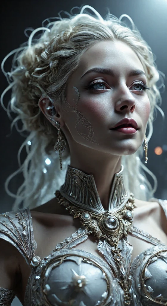 a young woman with fiery skin, isolated on a dark background, (best quality,4k,8k,highres,masterpiece:1.2),ultra-detailed,(realistic,photorealistic,photo-realistic:1.37),dramatic lighting,cinematic,fantasy,digital art,beautiful detailed eyes,beautiful detailed lips,extremely detailed eyes and face,longeyelashes,ethereal,glowing skin,moody lighting,atmospheric,mystical,enchanting