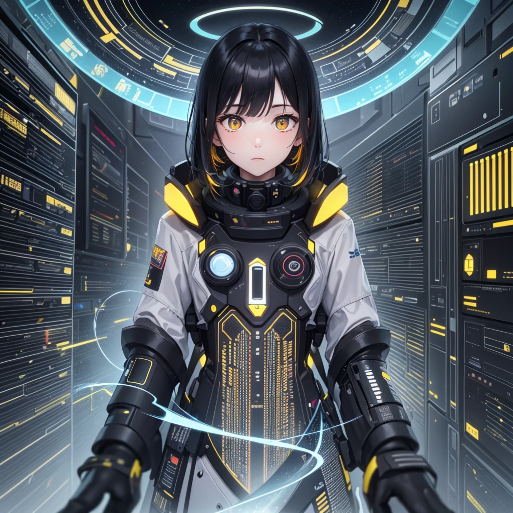 (​masterpiece、top-quality、top-quality、Official art、ighly detailed、Beautifully Aesthetic:1.2)、cosmic space、cyberpunked、Future Space Combat Suits、((nebulas))、Delicate Light、Intuitive、Precise focus、cinema4d、Dramatic、