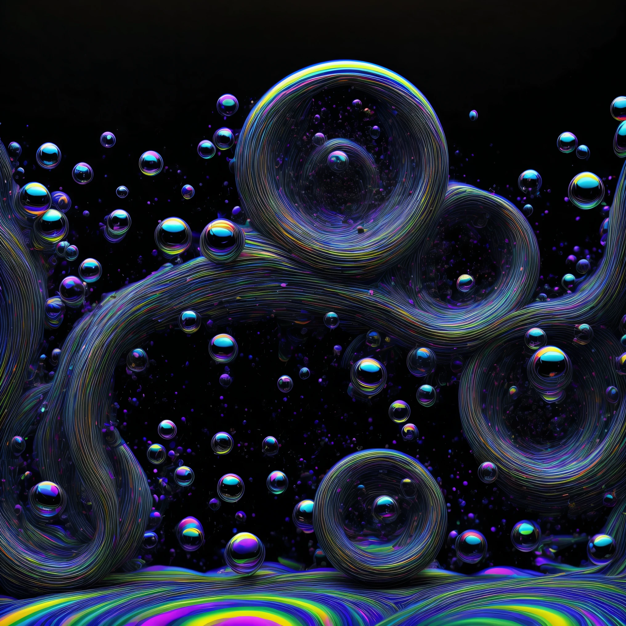 An image of light emerging from colors in a psychedelic dream, shimmering glass morphing out of colors, trippy vibrant colors, perfectly formed beautiful reflective bubbles, attention to detail on the bubbles and spheres, beautiful psychedelic digital art, pixel art, trippy colors, 4d mandelbulb psychedelics, glass like psychedelic landscape, intricate rainbow environment, psychedelic underwater brightness, neon colors, bright fluorescent colors, psychedelic trip, fluorescent psychedelic aesthetic, psychedelic vibrant colors, bright psychedelic neon colors, paint splattered backgrounds,swirling spirals and vortex, bright vibrant colors popping out from 3d glass spheres, Pixel Assets, Portrait photography, surrealism, Photorealistic, Hyperdetailed, Glass Morphism, Digital Art, Sparkle, Optical Illusion, Glowing Light, Reflection Light, Overexposure, Backlighting, Depth Of Field, Rotational Symmetry, UHD, High Details, High Quality, Super Detailed, Best Quality, Award Winning, Masterpiece