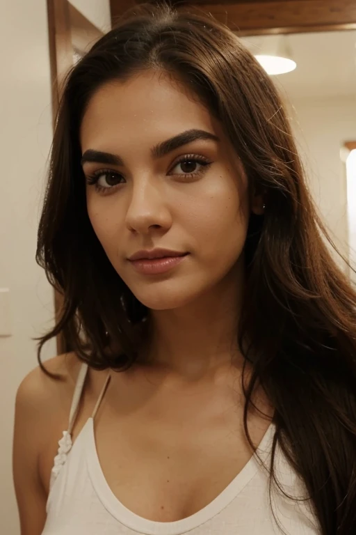 Chica de cabello verde