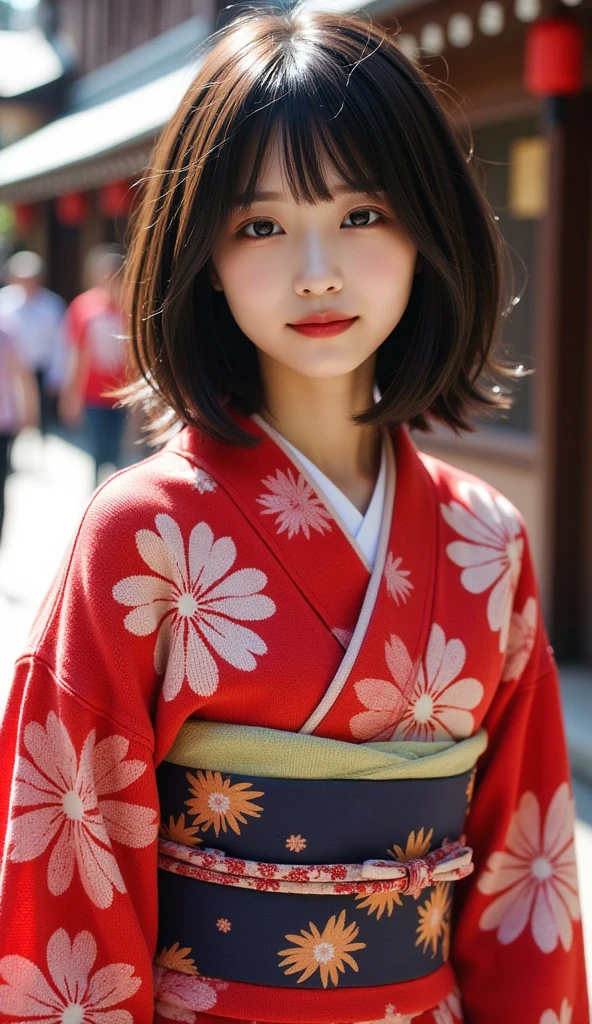 22 year old girl、((後ろ姿)) ((クオリティの高いkimono))((Kyoto cityscape ))((knit coordination ))( sexy)(きれいなお尻)
 best quality,  anatomically correct,  high detail,  very detailed,  textured skin ,  smiles, (( sexy ass))((Short Hair))(( black hair))