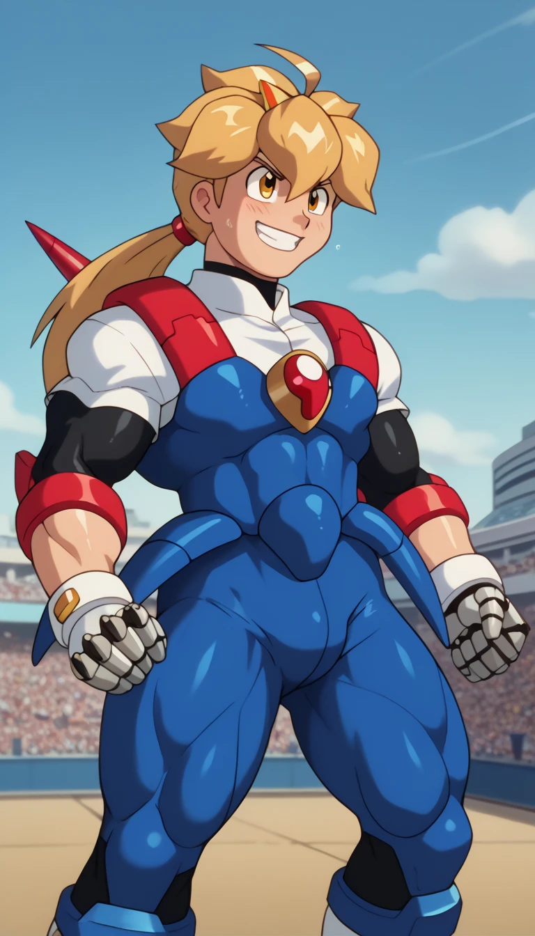  greatest masterpiece, Max Image,8k, huge muscles, impending sexual activity, sc1er6 {x} mega man {x} sc1er6 {x} mega man {x} x} x} is a good idea,Chibi, bulging muscles ,A face in pain,Excessive sweating and drooling,Ejaculate forcefully, glossy skin, shiny skin, pubic skin, rape, anal sex,gigantic penis【masterpiece, best quality, anime screencap, anime coloring
edwardelric, 1boy, Alone, blonde hair, male focus, yellow eyes, ponytail, pants, ahoge, shirt, long hair, white shirt, vest, upper body, mechanical arms, single mechanical arm, upper body, slender, skinny, big smile, grin, outdoor, fighting stance】