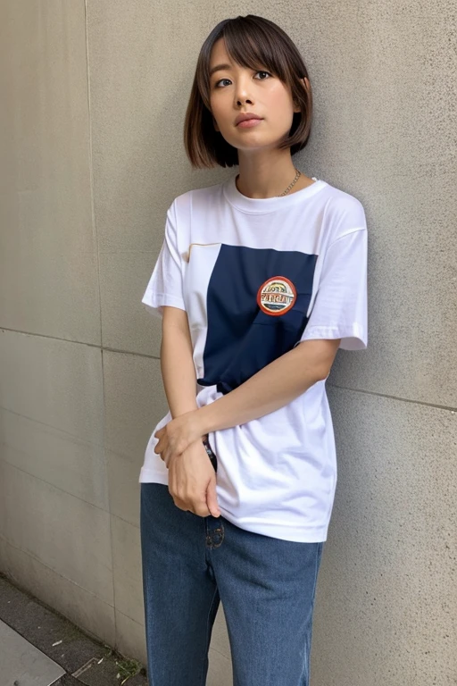 Japanese girl half Mexican 19 years old Caucasian complexion medium height 1,80