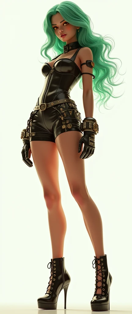 In a very grand scene，The extra-large wide-angle lens captures the appearance of a female centaur。She is tall，It has the ultimate curvy beauty，The muscles are slender and firm，Beautiful lines。Her facial features are tough and coquettish，Always with a sunny smile。She wears special tight-fitting equipment with a strong sense of technology，Step on multifunctional off-road style heels，Delicate and practical protective gear is worn on the hands, feet, wrists, neck and shoulders。The detection equipment around you flashes various cue lights and neon-like information screens，Let her exude a charming brilliance。Use Midjourney's advanced tools，Design special tight-fitting equipment for female centaurs，Highlight her unique physiological characteristics and appearance details，Add realism。And in her adventure scene，Spectacular views of nature，Such as the sky where storms and sunny days alternate、Brilliant rivers of stars and auroras、The snow-capped summit of Mount Everest、Fireworks in the mountain town, etc。ao mesmo tempo，Away from the hustle and bustle of Long Beach Pier is a neon-lit spaceship docked，Create a fantastic scene。Use Midjourney's advanced tools and multiple color palettes、Brush Strokes、Texture tools and model packages，It shows a sense of atmosphere where beauty and charm coexist。The charm of the female centaur is highlighted through color and lines，Enhance realism with detailing，Create a surreal dreamy feeling。Additionally，Use Midjourney's tools to add a variety of extreme sports gear and cultural trinkets to the female centaur，Create intricate hairstyles and outfits，Give her a sense of premium。She never flinches，Regardless of the terrain，can respond quickly，Even the extreme geography and dangerous terrain of aliens cannot stop her。Use Midjourney's powerful tools，You can do it with incredible detail and beauty，Bring this ultra-grand and beautiful scene to life。Ultra-grand scenes，super wide shot， hdr，（真实感，Masterpiece quality，best qualtiy），