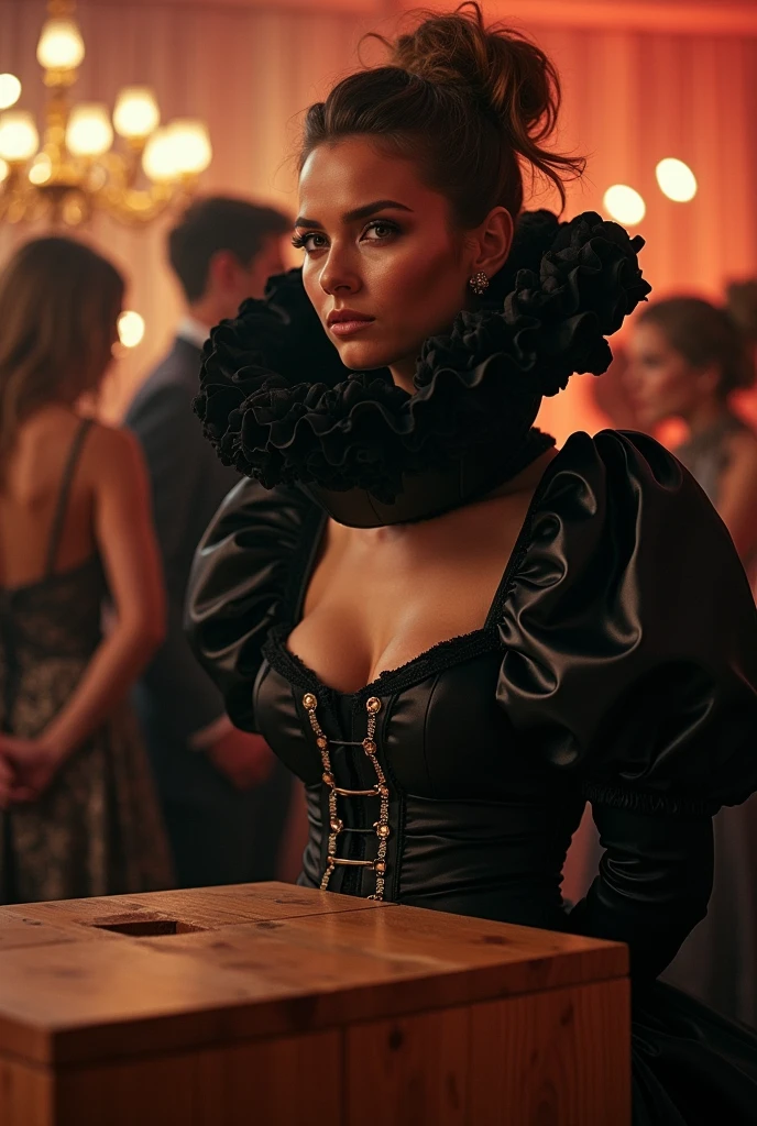 perspiring:1.3, humida , facial expression of hatred, Supermodel, Beautiful facial expression of perfect superiority, extreme neckleace, thick girl, sexly, blouse, neckleace, in a bar, warm lights, Rock Bar, Beerus, face perfect, NSFW, blouse sexly, a brightly coloured, psychedelic photo of a woman with shadow. , in the style of minimalist beauty, light bronze and bronze, serene faces, Sharp edges, karencore, High definition, contrast shading, realism --ar 3:5 --style 750 --v 6. 0 --gross style
