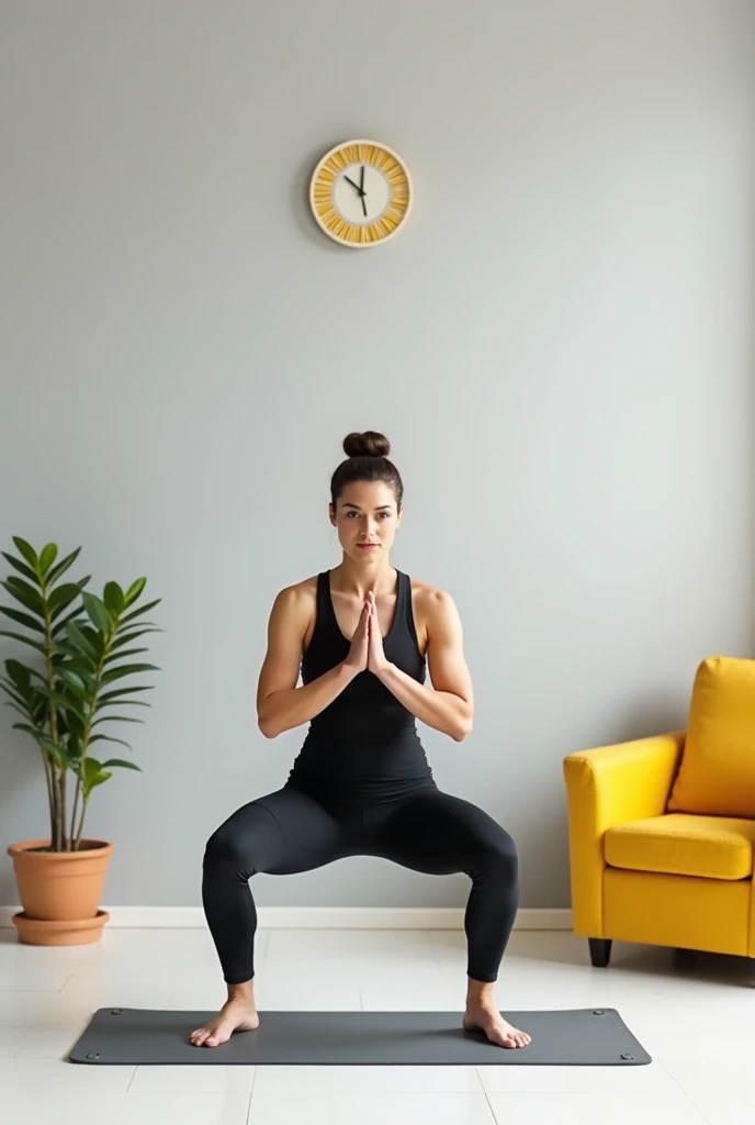 Creat a thumbnail for beginner's workout training