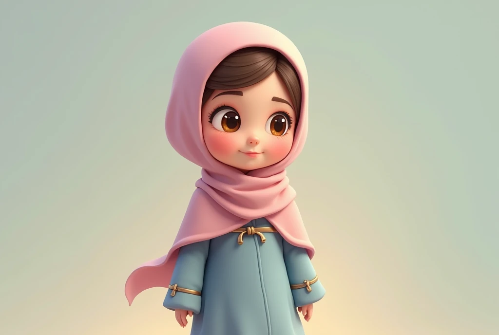 （tmasterpiece) A baby wearing a hijab