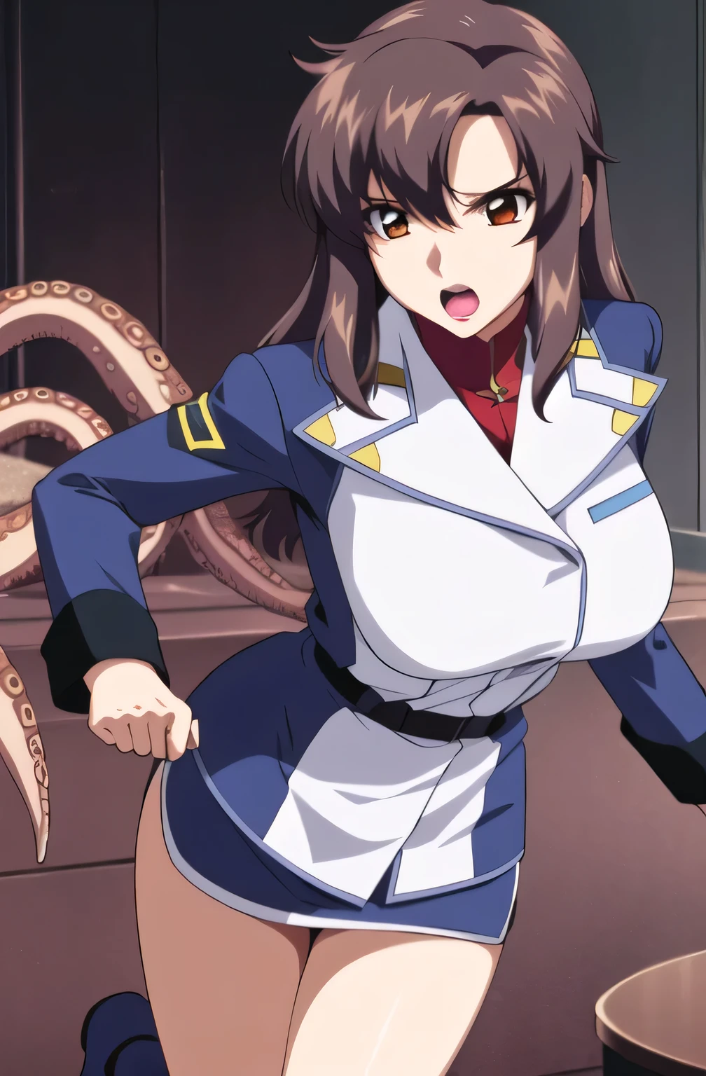 もっと激しく触手に rapeされた, The octopus is aiming for white underwear , Pain々Funny face, Tentacles are sucking Big Breasts' from the top of their clothes, wrapped around her body , the number of tentacles is increasing , The tentacles are open , boots , I need my whole body , fear, 悲Funny face,, just Aiming for white underwear , Dark Background, inserted inside underwear , rape, rape,
Aiming for white underwear {x} girl in military uniform without sleeves , Big Breasts, , miniskirt , Attack white underwear , rape,Thighs, knee-high socks
Front hair,tea _hair, length_hair,red 目,lipstick,Compensate,
1 girl, 232 years old , Highly Detailed CG 、