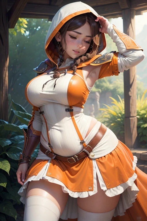 （Background with：ponds，Cherry blossom forest，lotus flower）Lie underwater， She has short black hair，seen from the front，， mostly cloudy sky，（（（tmasterpiece），（Very detailed CG unity 8K wallpaper），best qualtiy，cinmatic lighting，detailed back ground，beatiful detailed eyes，Bright pupils，Black eyes，Snow-whiteskin，Redlip（Very fine and beautiful），（Beautiful and detailed eye description），ultra - detailed，tmasterpiece，））facing at camera，A high resolution，ultra - detailed），revealing breasts，Bare genitalia，  Bulge，legs are open，Raised sexy，Camel toes，Desire for dissatisfaction，frontage，（Wearing：，Transparent maid outfit，Bare ，Puffy skirt，aprons）Iron Man uniform