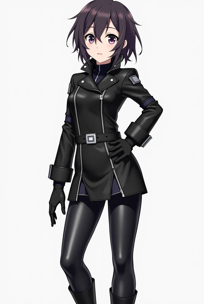 masterpiece,(best quality),(1girl) ,solo,(high contrast:1.2),(high saturation:1.2), mafia costume, suit, full body, leather gloves